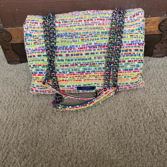 Kurt Geiger Tweed Rainbow Handbag - Picture 5 of 13